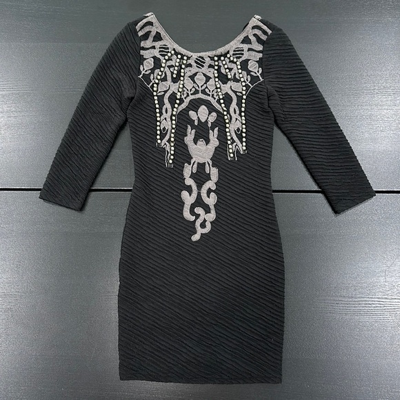 Free People Dresses & Skirts - Free People Long Sleeve Studded Dress - XS